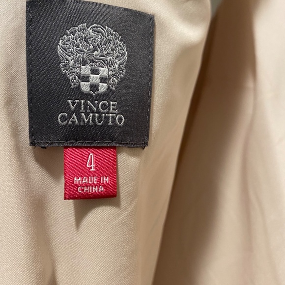 Vince Camuto Gold Sequined Mini Dress, Size 4 - Picture 5 of 10